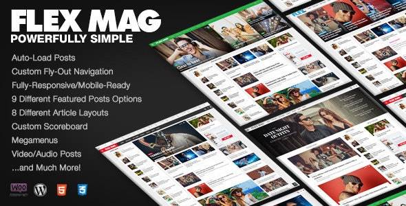 Flex Mag v3.5.2 Responsive News WordPress Theme Download