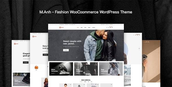 M.Anh v1.2 – Fashion WooCoommerce WordPress Theme Download