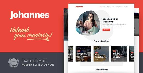 Johannes v1.4.1 Personal Blog & Magazine WordPress theme Download