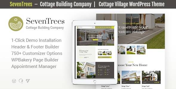 SevenTrees v.1.0.2 Real Estate Property WordPress Theme Download