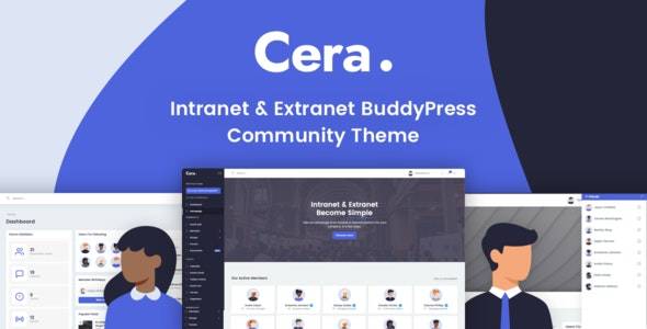 Cera v1.1.14 – Intranet & Community WordPress Theme Download