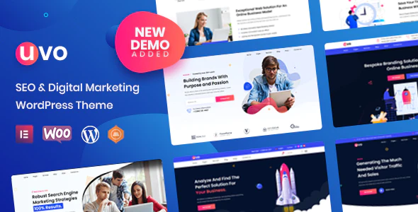 UVO v1.2.1 SEO & Digital Marketing WordPress Theme Download