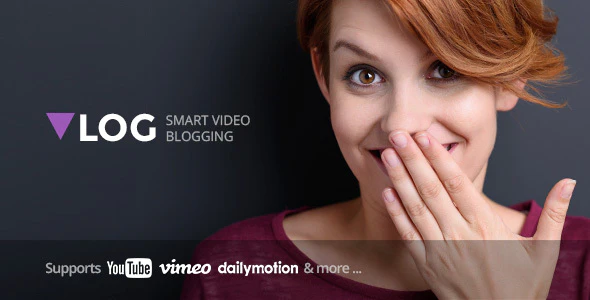 Vlog v.2.5.1 Video Blog & Podcast WordPress Theme Download