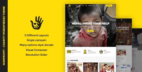 CharityHeart – v1.9 Nonprofit WordPress Theme Download