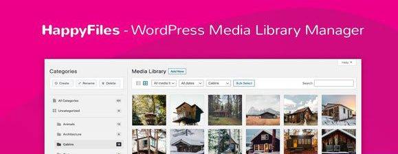 Happy Files Pro v1.8.3 – Organize Your WordPress Media Files