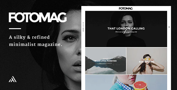 Fotomag v2.0.8 – Silky Minimalist Blogging Magazine WordPress Theme Download