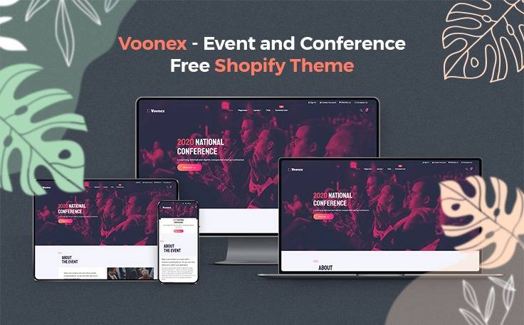 Voonex – Event and Conference Shopify Theme Download