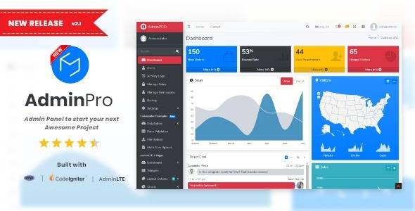 AdminPro-Nulled-Login-Multi-User-Management-Codeigniter-Roles-Permission-Bootstrap-4-AdminLTE-Free-Download