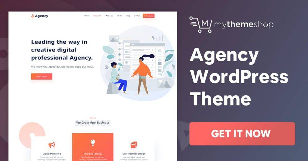 MyThemeShop Agency WordPress Theme v.1.0.12 Download