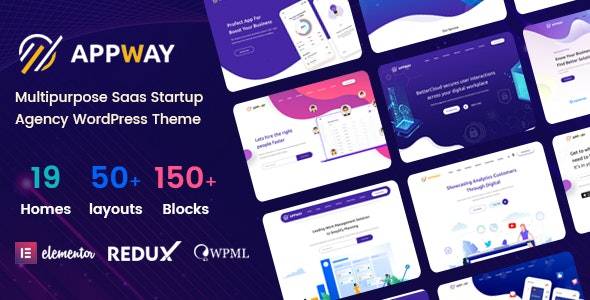 Appway v3.0.0 Saas & Startup WordPress Theme + RTL Download