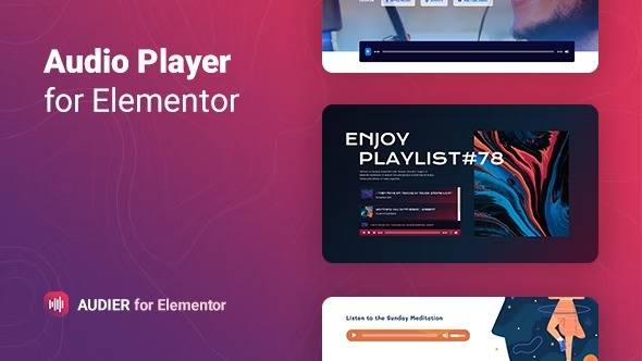 Best audio player for elementor