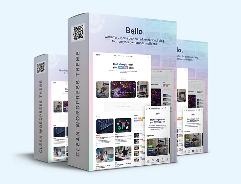 Bello v1.1.2 (Updated) – Personal Blog WordPress Theme Download