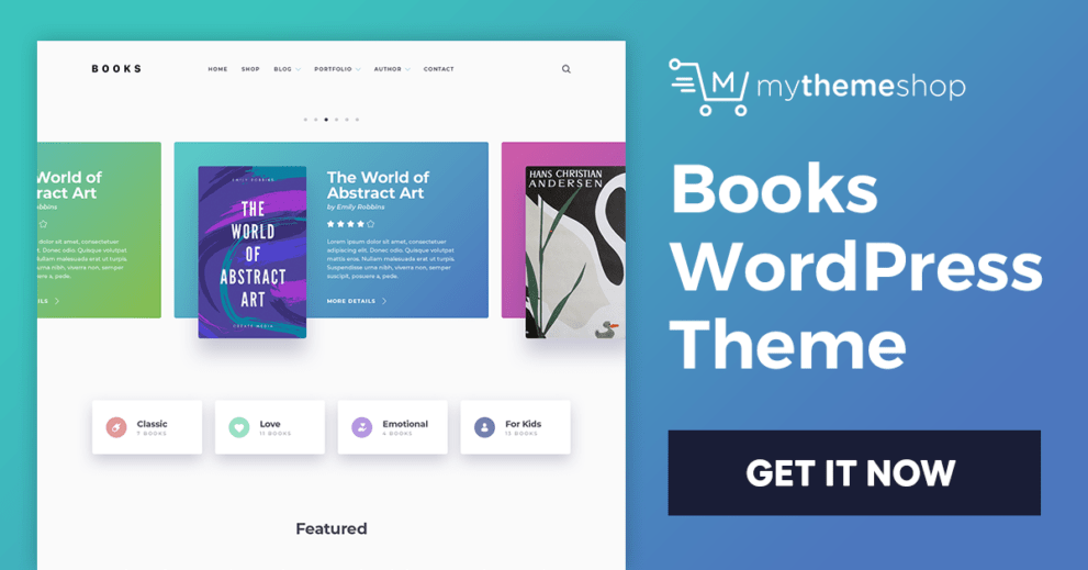 Books MyThemeShop WordPress Theme v1.0.7 Download