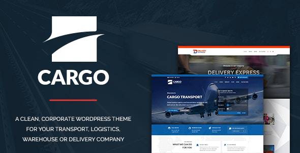 Cargo v1.4.0 – Transport & Logistics WordPress Theme Download