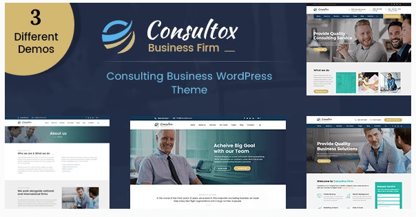 Consultox v2.5 – Consulting Business WordPress Theme