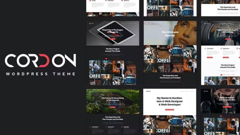 Cordon v1.1.4 – Responsive One Page WordPress Theme Download