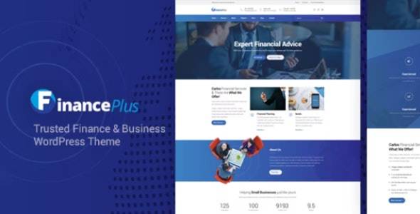 FinancePlus Consulting Business WordPress Theme v.2.7.5 Download