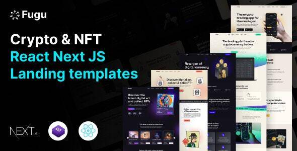 Fugu – NFT & Crypto React Next js Template