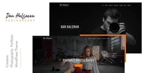 Dan v1.0 – Creative Photography WordPress Theme Download