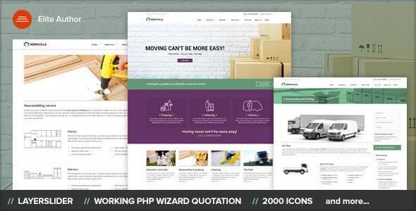 REMOVALS v1.0 – Moving WordPress Theme Download