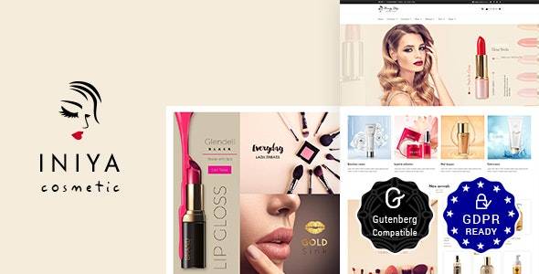 Iniya Cosmetic WordPress Theme Free Download