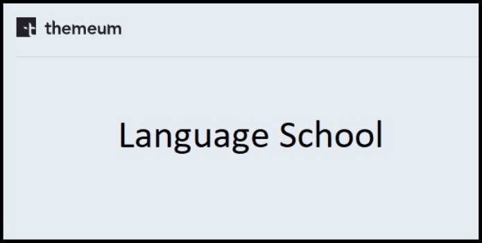 Language School v1.0.6 WordPress Theme Download