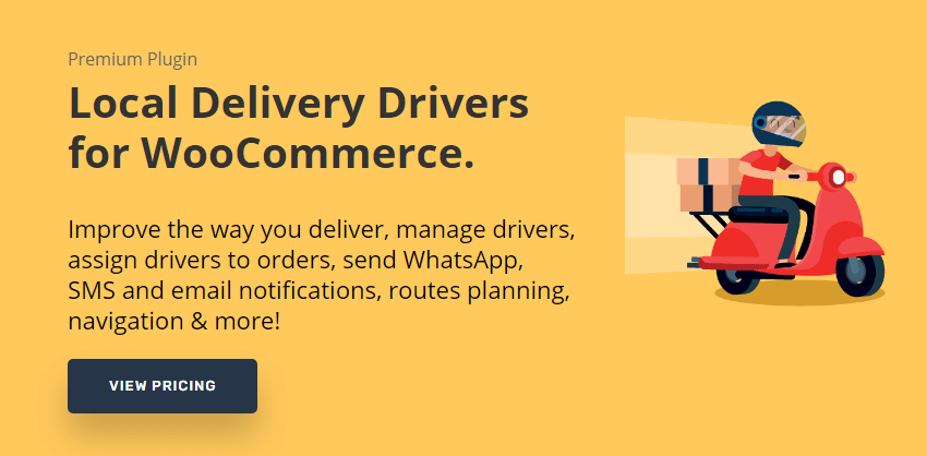 local delivery drivers for woocommerce premium nulled