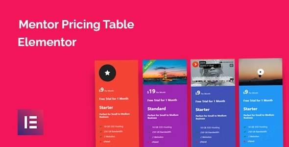 Pricing Table Widget for Elementor V1.0 Download