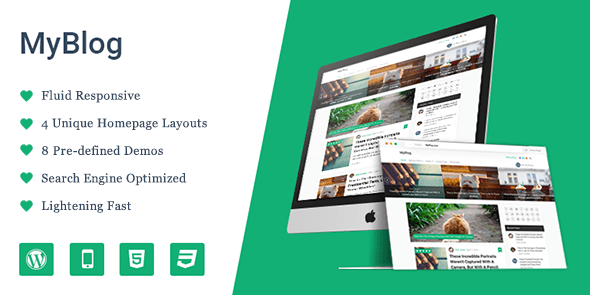 MyBlog MyThemeShop WordPress Theme v.1.2.11 Download