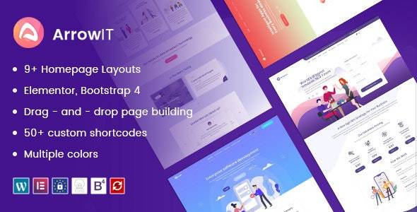 ArrowIT v2.0.0 – Technology Digital Transformation WordPress Theme Download