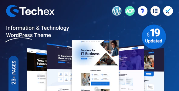 Techex v1.0.5 – IT Solutions & Technology WordPress Theme Download