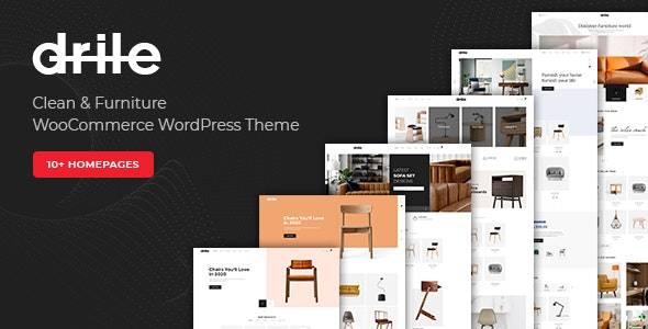 Drile v1.2.1 – Furniture WooCommerce WordPress Theme Download