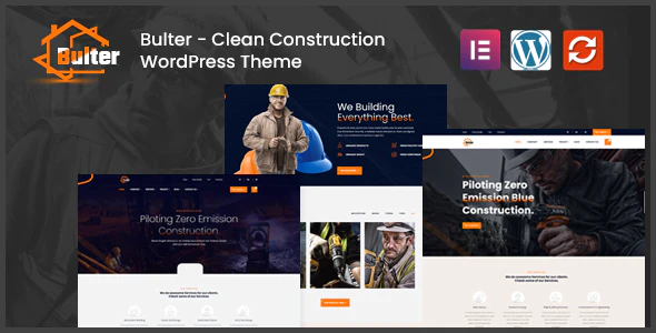 Bulter Clean Construction WordPress Theme v1.0.6 Download