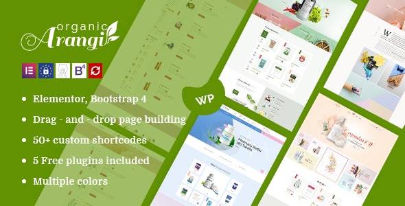 Arangi v2.0.5 – Organic WooCommerce WordPress Theme Download