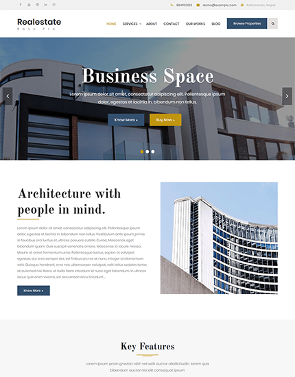 Realestate Base Pro WordPress Theme