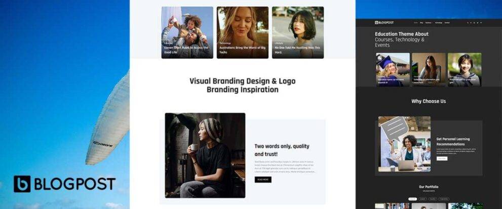 Blogpost Pro Theme Palace WordPress Theme v1.0.0 Download