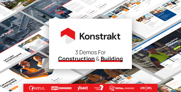 Konstrakt v1.1.6 – WordPress Theme for Construction Download