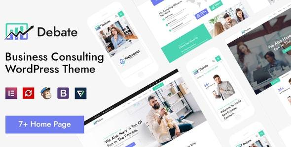 Debate Business Consulting WordPress Theme v.1.2 Download