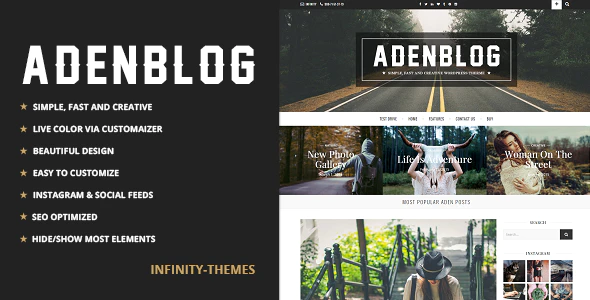 Aden v3.1.8 – WordPress Blog Theme Download