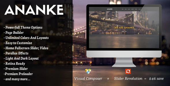 Ananke v3.9.7 One Page Parallax WordPress Theme Download