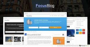 FocusBlog Thrive WordPress Theme v.2.11.1 Download