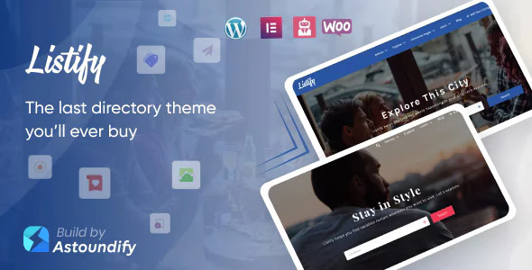 Listify v3.1.4 WordPress Directory Theme Download