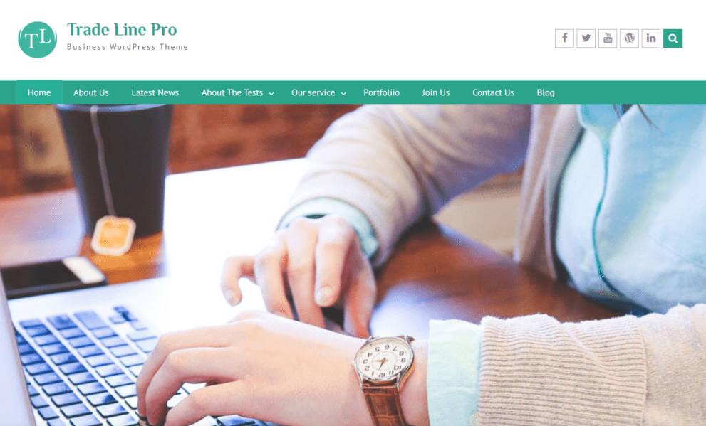 Trade Line Pro WordPress Theme