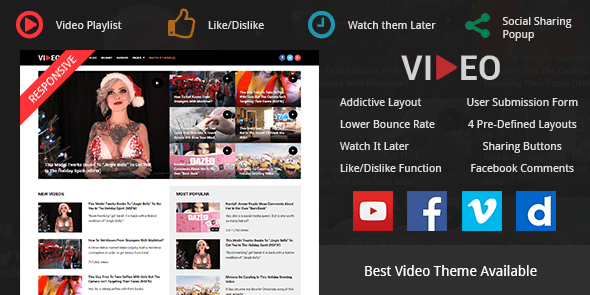 Video MyThemeShop WordPress Theme v2.2.12 Download