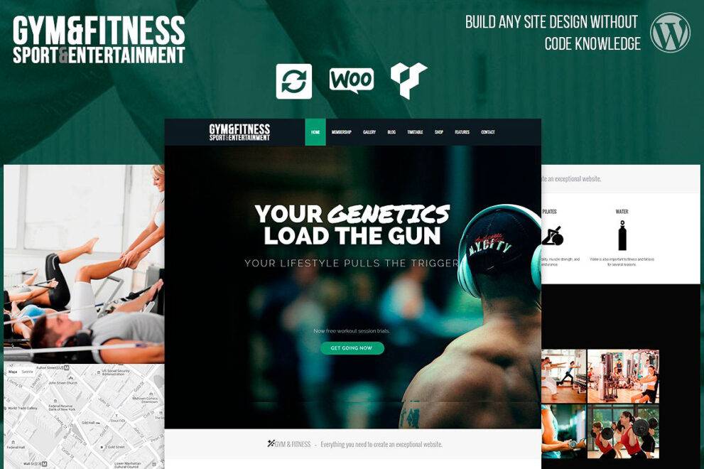 Fitness WordPress Theme