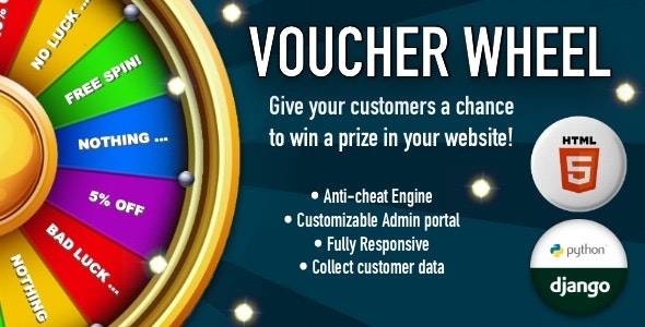 Voucher Wheel v1.2.2 – Engage and give prizes to your customers