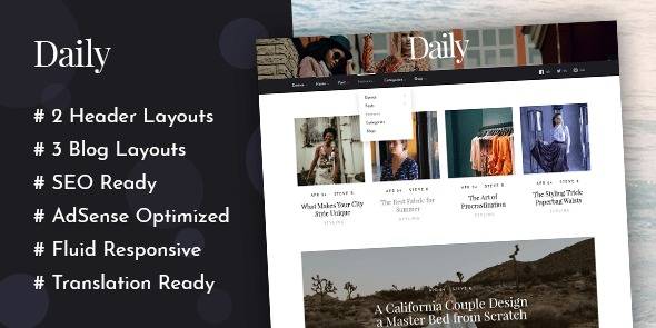 Daily MyThemeShop WordPress Theme v1.0.8 Download