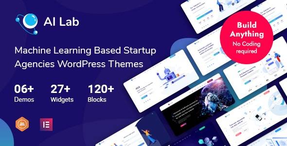 AI Lab v5.2.6 – Machine Learning WordPress Theme