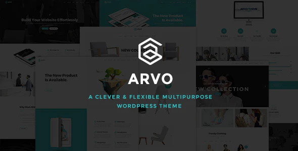 Arvo v3.0 A Clever & Flexible Multipurpose WordPress Theme Download