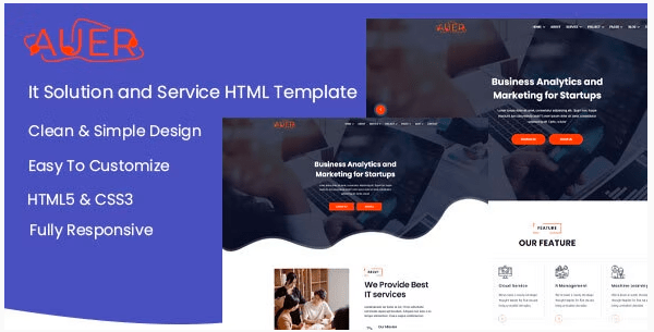 Auer - Creative & It Solution HTML Template